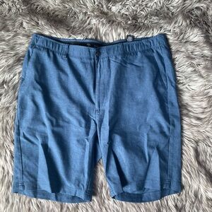 NWOT Pebble Beach Blue Flat Front Shorts